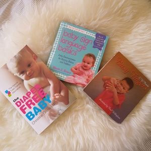 Newborn Diaper free & ASL Parenting Books